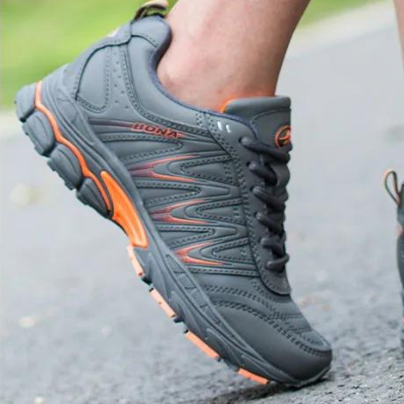 chaussure femme randonnée orange