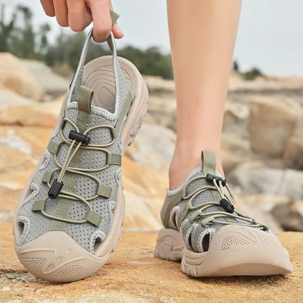 Sandales randonnée été en maille