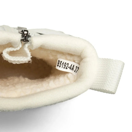 Bottes de neige avec intérieur en coton pelucheux pour femme 1