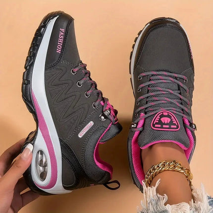 Chaussures de randonnée mode décontractée femme gris