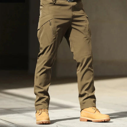 Pantalon tactique randonnée pour homme marron