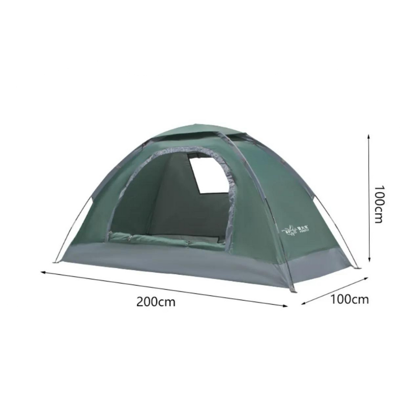 dimensions Tente de Randonnée 1 Places avec Fenêtre Latérale