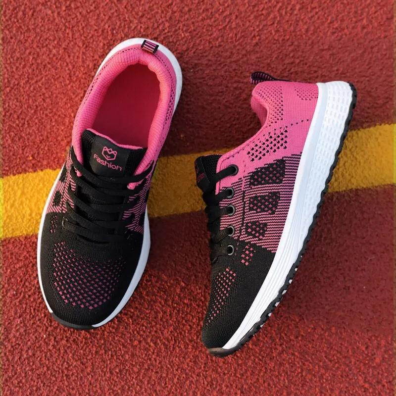 basket randonnée femme rose