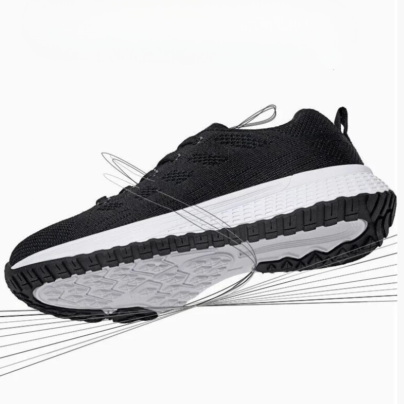 basket randonnée femme noir semelles en eva