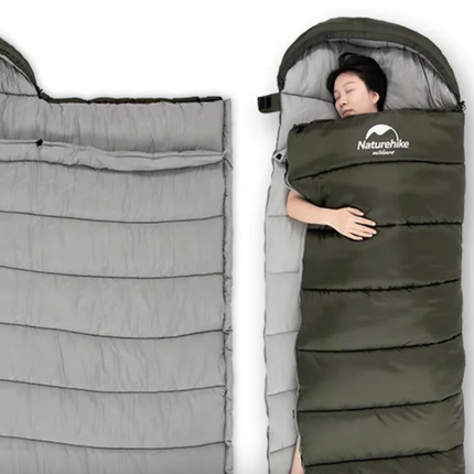 Sac de Couchage Grand Froid Pliable et Etanche en Coton