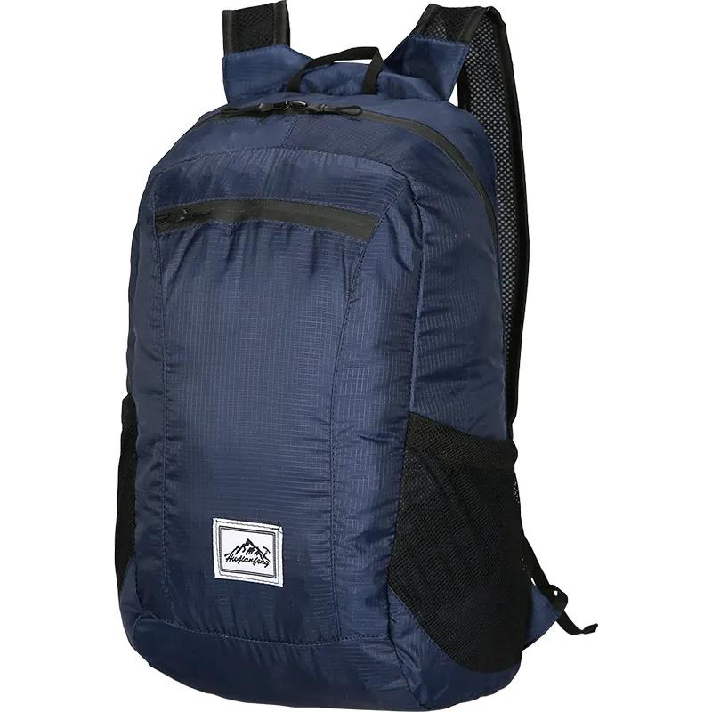 sac à dos randonnée femme pliable bleu