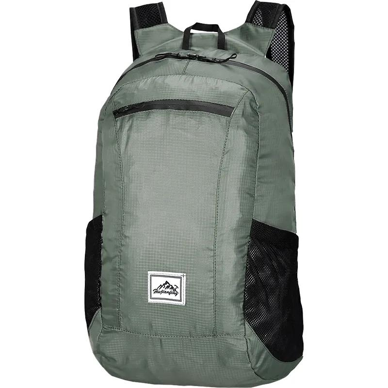 sac à dos randonnée femme pliable gris
