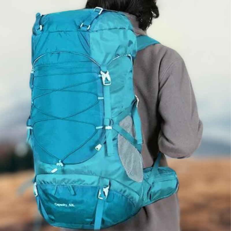 Sac à dos randonnée homme 50l porté