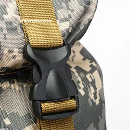 fermeture sac à dos randonnée homme 80l camouflage