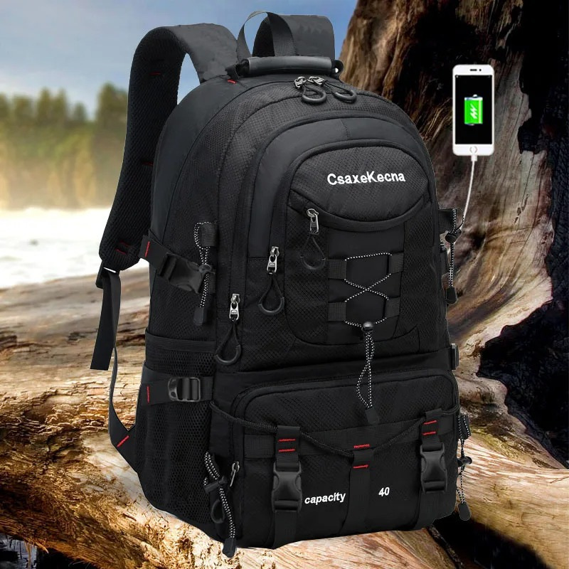 sac à dos randonnée homme 40l noir