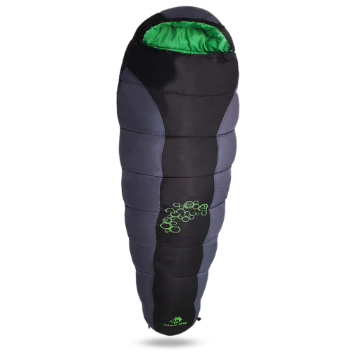 Sac de Couchage Grand Froid de Style Sarcophage Imperméable et Confortable sur fond blanc