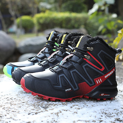 Chaussures de randonnée hautes hiver avec fourrures