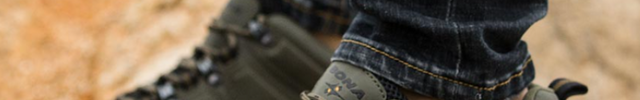 chaussure de randonnée basse homme vert