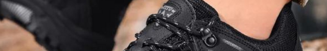  Chaussures de Montagne en Cuir noir