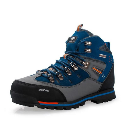 Chaussures de Randonnée Haute Montagne pour Hommes bleu