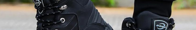 Chaussures de Randonnée Hautes en Cuir pour Hommes