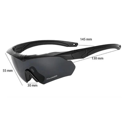 Lunette tactique randonnée dimensions