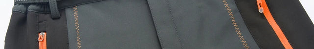 Pantalon de randonnée en molleton épais et chaud pour homme tour de taille