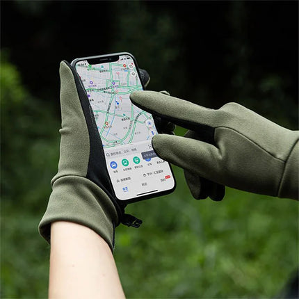 Gants randonnée antidérapants pour écran tactile 