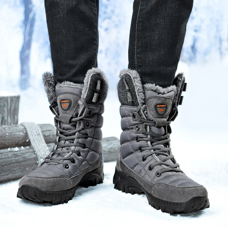 Bottes de neige imperméables mixtes