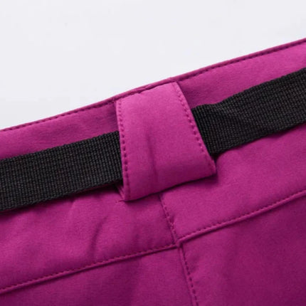 Pantalon d'extérieur en molleton épais pour femme 3