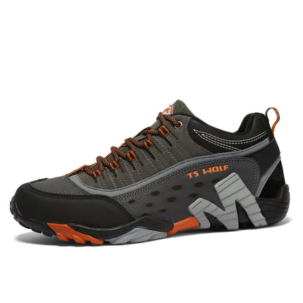Chaussure randonnée basse ultra-résistant Homme orange