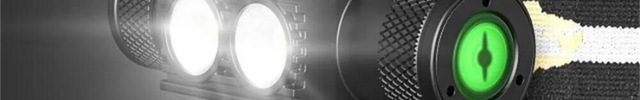 Lampe Frontale Puissante à Double LED