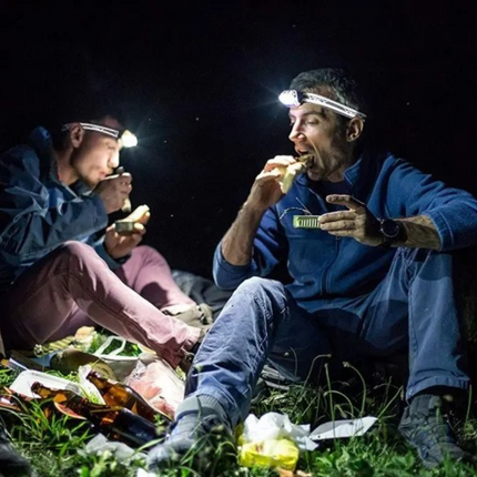 Lampe Frontale Puissante avec Capteur de Mouvement