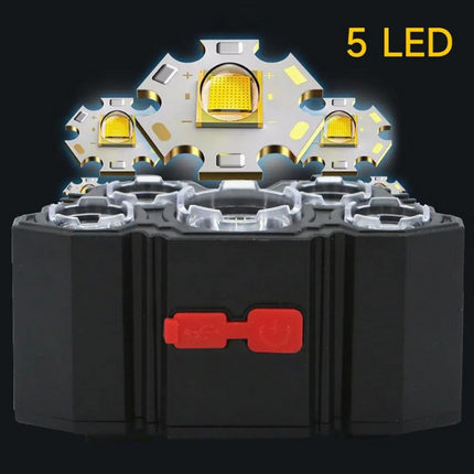 Lampe Frontale Puissante pour Randonnée