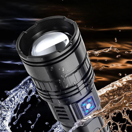 Lampe Torche Ultra Puissante avec Batterie Intégrée