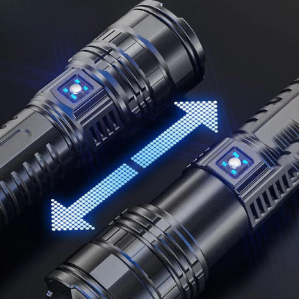 Lampe Torche Ultra Puissante avec Batterie Intégrée