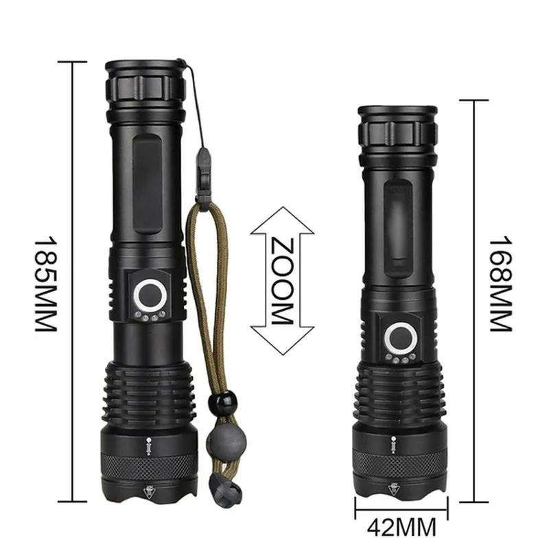 Lampe Torche Led Ultra Puissante,Lampe Tactique De 1000 Lumens,Lampe De Poche Fonctionnement Sur Lampe Torche Led Ultra Puissante,Lampe Tactique De 1000 Lumens,Lampe De Poche Fonctionnement Sur