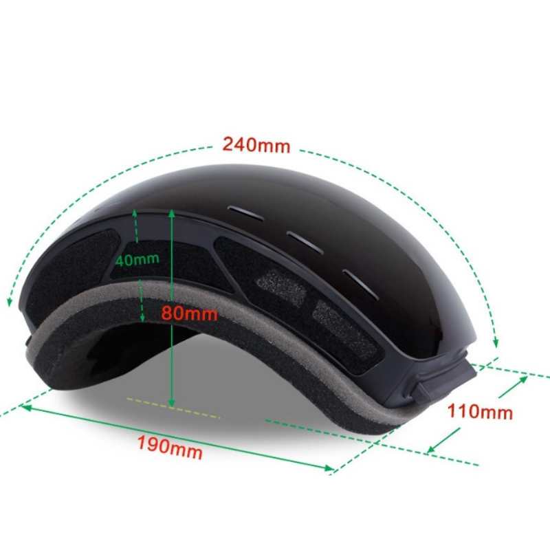 Masque de Ski avec Écran Interchangeable et Protection UV dimensions