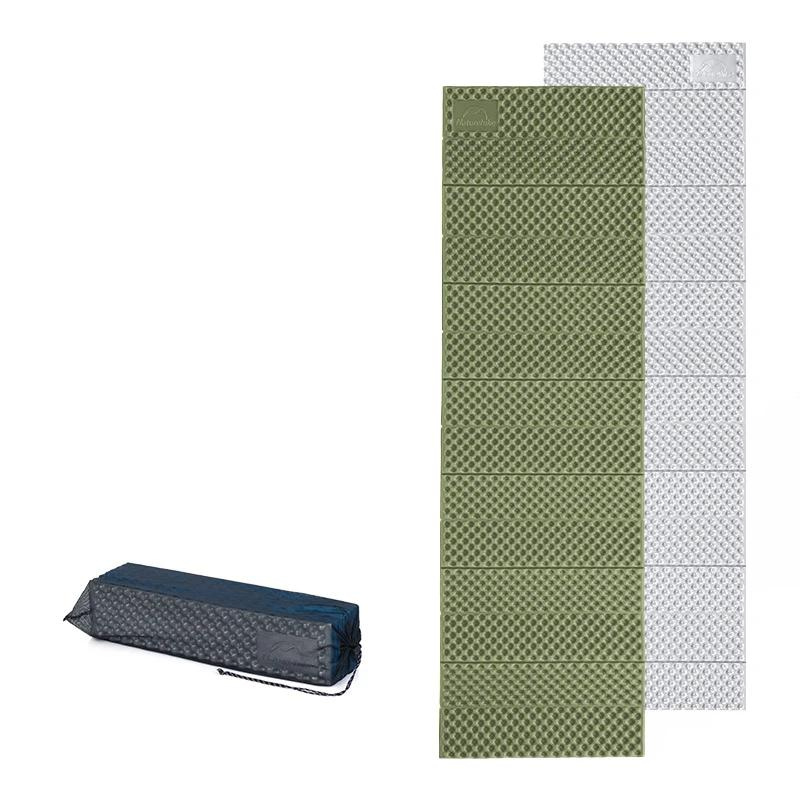 Matelas de Camping en Mousse Pliable et Compact vert