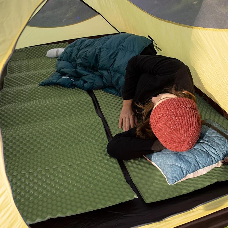 Matelas de Camping en Mousse Pliable et Compact