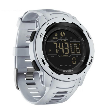Montre de Randonnée Performante argent