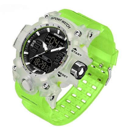 Montre de Randonnée au Design Moderne vert