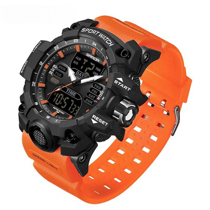 Montre de Randonnée au Design Moderne orange