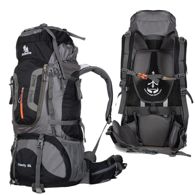 Sac à Dos Randonnée Femme 80L noir
