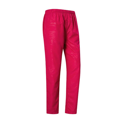 Pantalon de randonnée imperméable unisexe pour homme et femme rouge