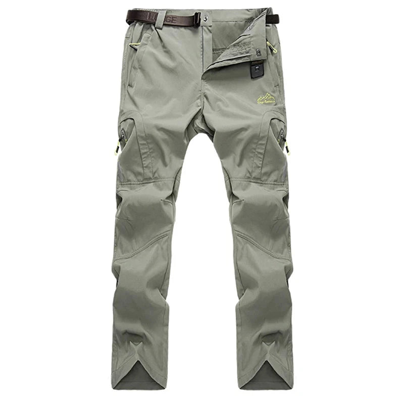 Pantalon De Randonnée Avec Ceinture Élastique Homme | Les Baroudeurs Pantalon De Randonnée Avec Ceinture Élastique Homme | Les Baroudeurs