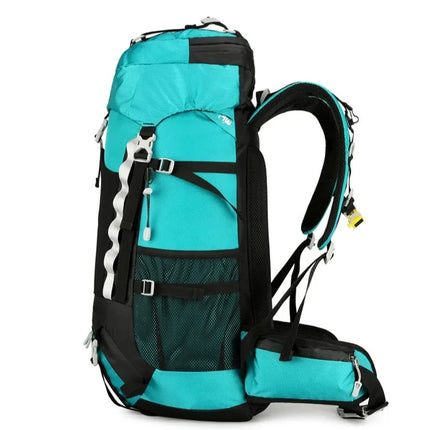 Sac à Dos de Randonnée Multifonctionnel 60L vue de profil