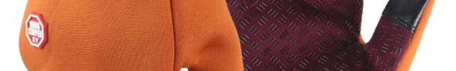 Gants de randonnée légères imperméables orange