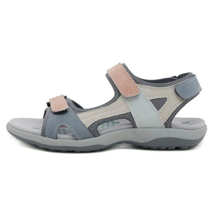 Sandales de randonnée confortables et décontractées pour femmes gris