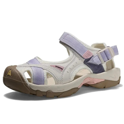 Sandales randonnée camping pour femmes violet