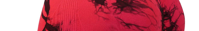 Short de sport randonnée taille haute pour femme rouge
