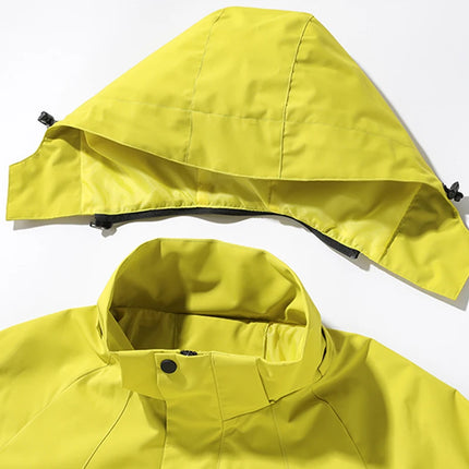 Veste randonnée et ski imperméable capuche détachable
