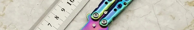 Couteau papillon de randonnée dimension