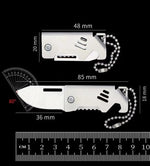 Mini couteau pliant portable en acier inoxydable - Vignette | Marmote