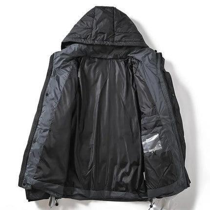 Doudoune randonnée hiver pour homme intérieur
